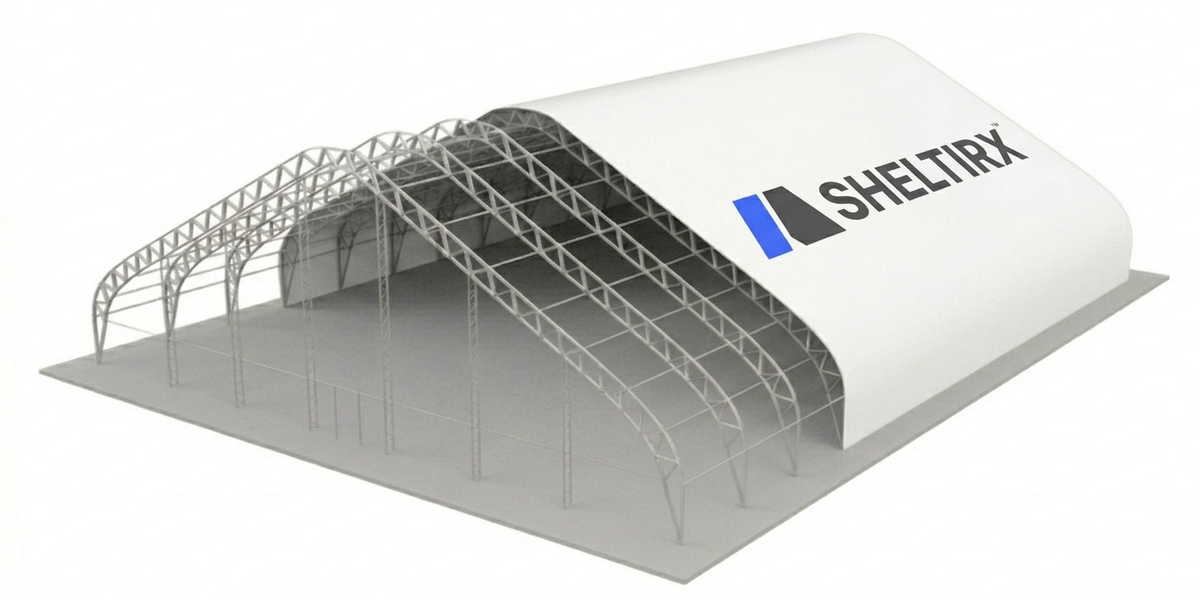 60ft Series Storage Shelters | Fabric Storage Buildings